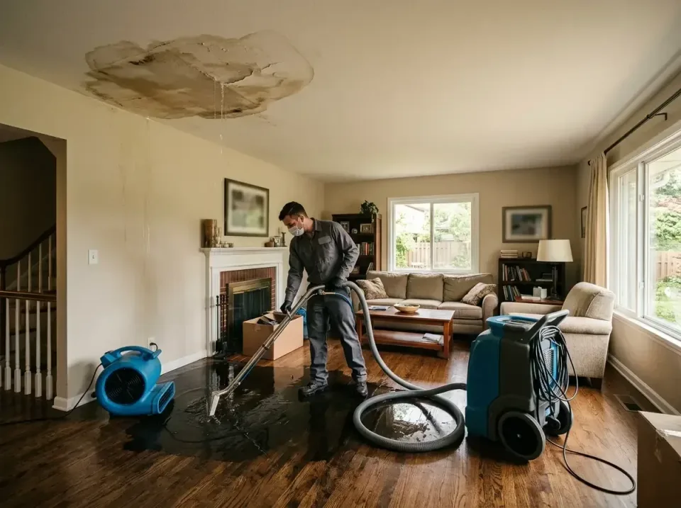 attic-pipe-burst-ceiling-drip-008 — frequently asked questions, Water Damage Restoration & Carpet Care in Fort Gibson, OK